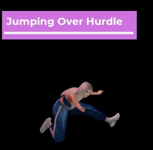 [Pose Ball] Jumping Over Hurdle