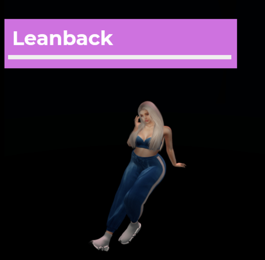 [Pose Ball] Leanback