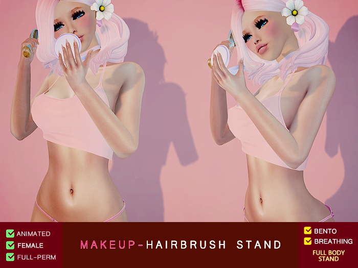 [Retro-Box] Makeup---BrushHair Stand
