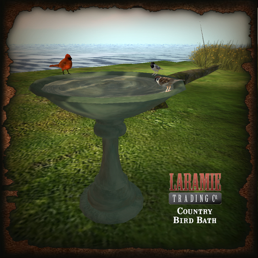 [Timber Creek[ Bird Bath Set