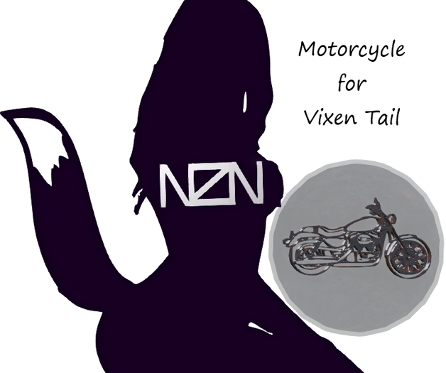 Motorcycle Tail Toy - Vixen Tail