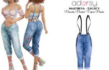 adorsy - Dacota Denim Pants Cornflower - Maitreya/Legacy