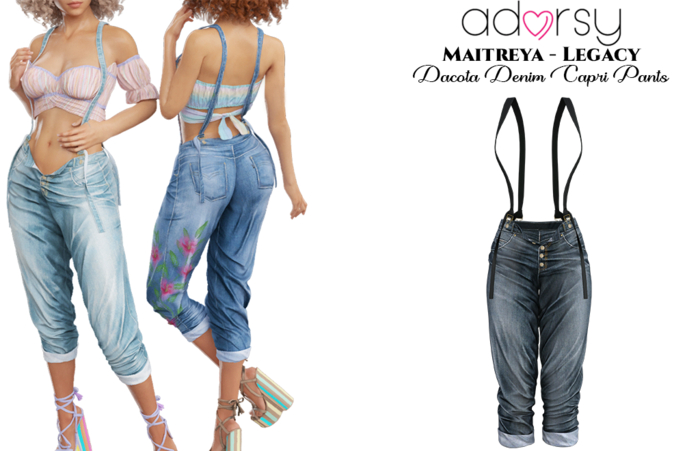 adorsy - Dacota Denim Pants Original - Maitreya/Legacy