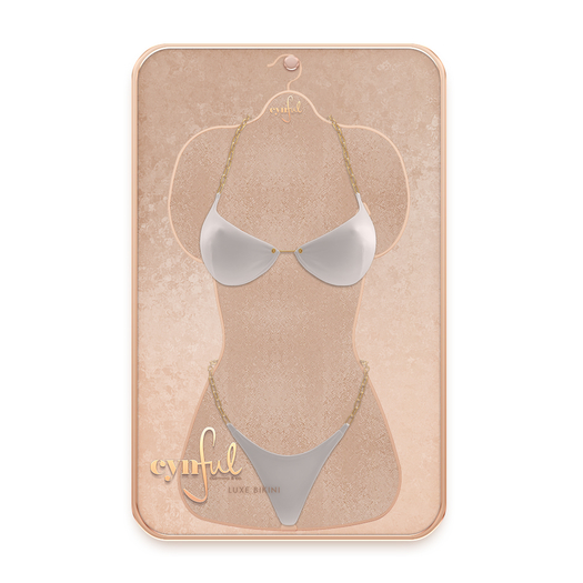 Cynful Luxe Bikini - White   [Maitreya Lara, Belleza Freya, Slink (HG), Legacy, (+Perky)