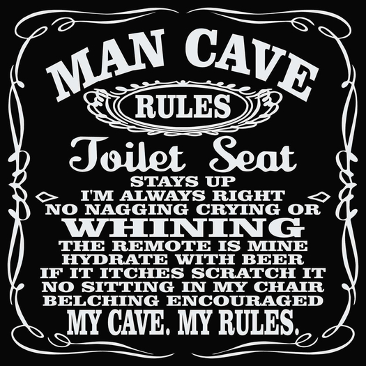 Man Cave Rules