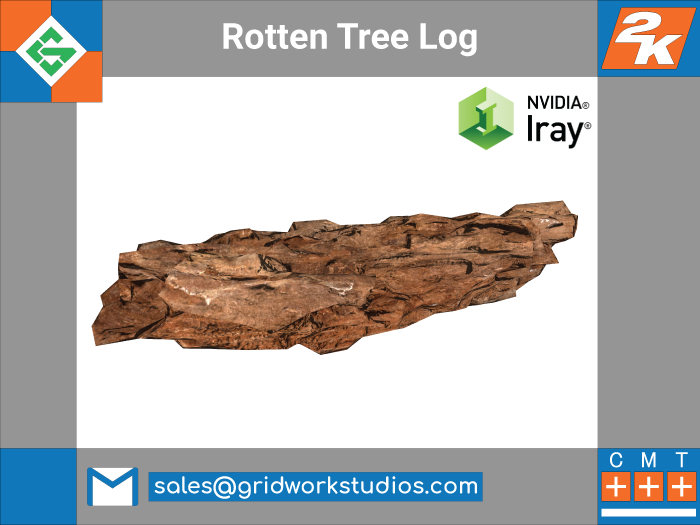 MESH: Rotten Tree Log