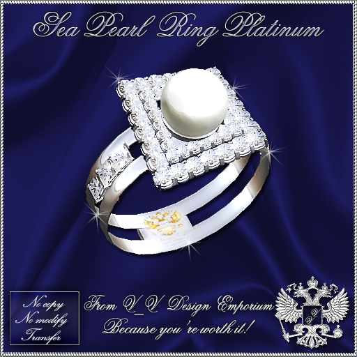 *V_V Design* Sea Pearl Ring P
