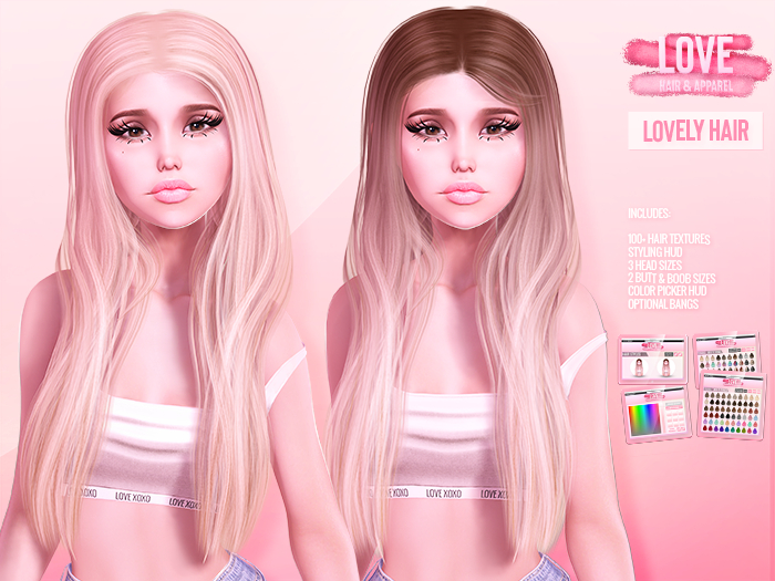 Second Life Marketplace - Love [Lovely Hair] Demo