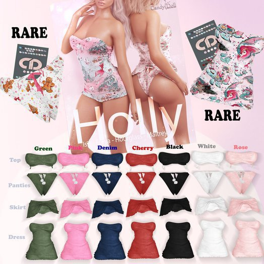 _CandyDoll_ Holly Dress White - Isis