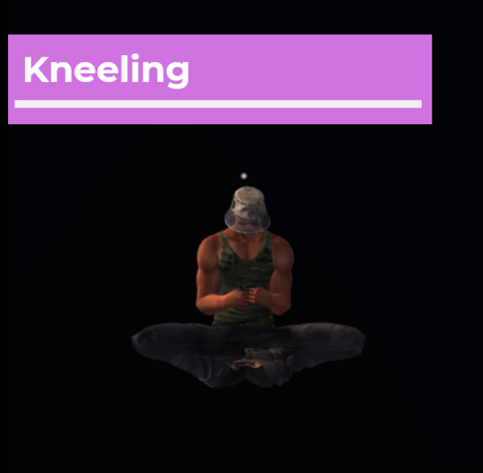 [Pose Ball] Kneeling