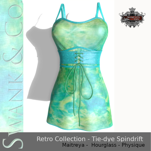 Swank & Co. Retro Collection - Tie-dye Spindrift (BOXED)