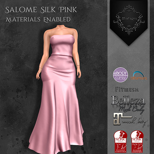 **Mistique** Salome Silk Pink{wear me and click to unpack)
