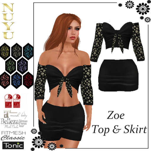 NUYU Zoe Top & Skirt