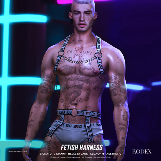 RODEX: Fetish Harness Bottom FATPACK