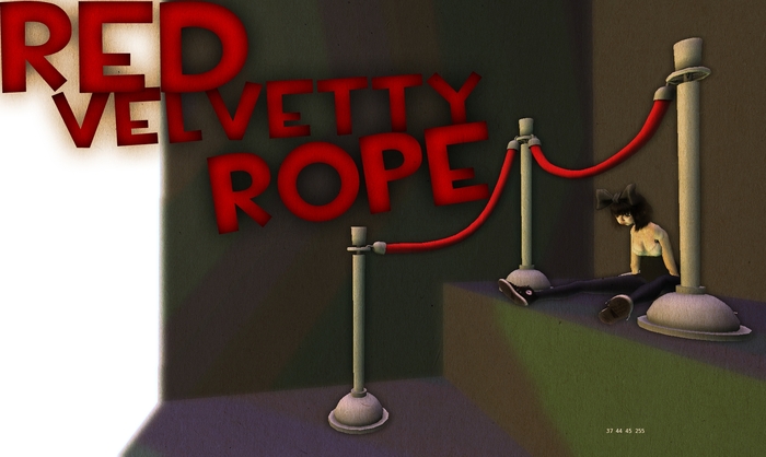 RACHEL BREAKER Red Velvettyy Rope