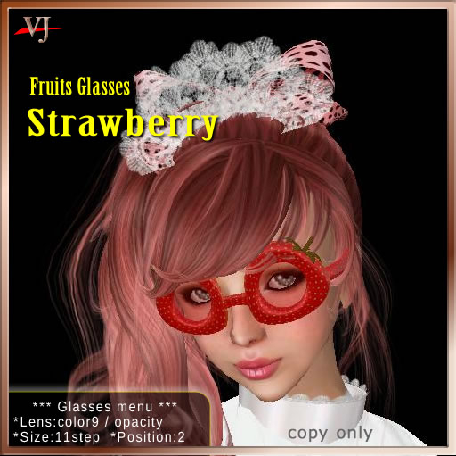 Strawberry glasses