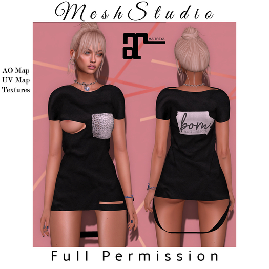 MeshSTUDIO - Ripped Dress 2020 FULL PERMISSION