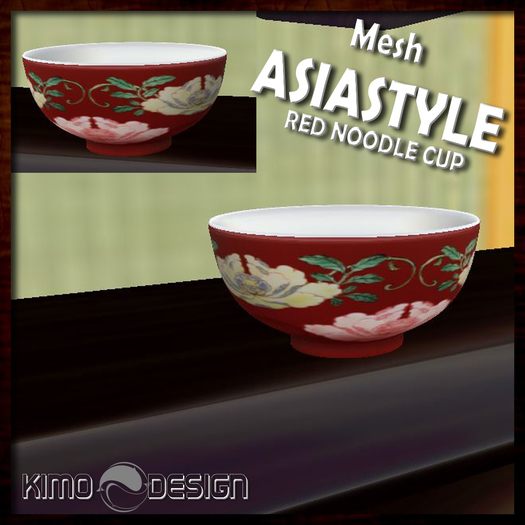 Asia Style red Noddle  Cup