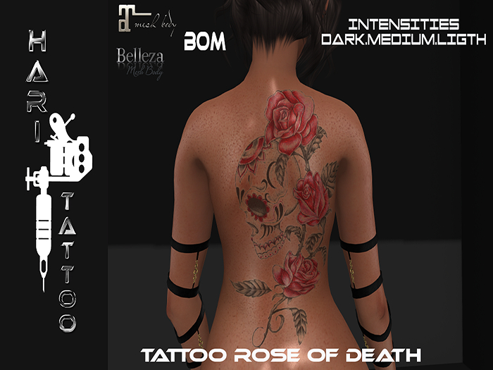 HARI TATTOO ROSE OF DEATH