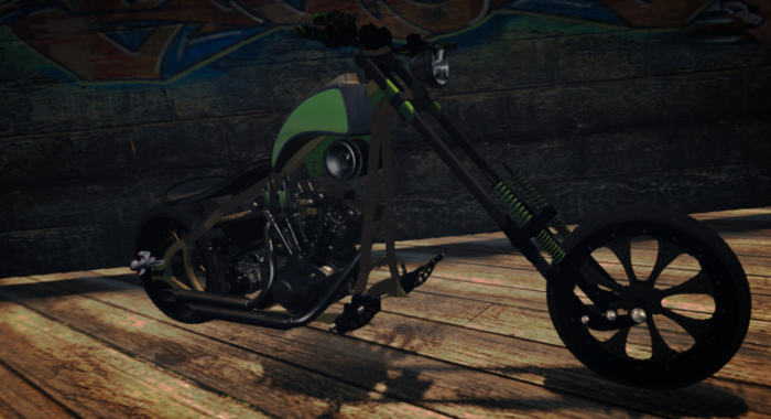 {That Hick Chick} Hunter Long Frame Custom Chopper