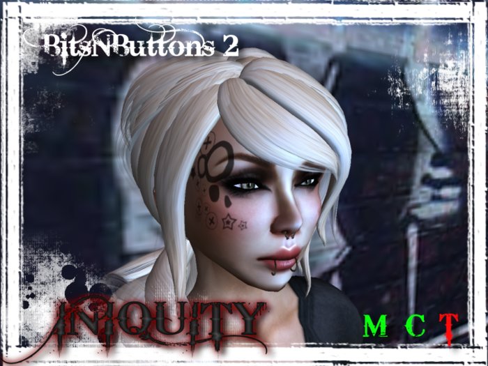 +Iniquity+ [Bits N Buttons 2] Tattoo (BOXED)