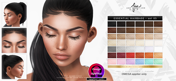 Just Magnetized - Essential Hairbase - set 05 for OMEGA
