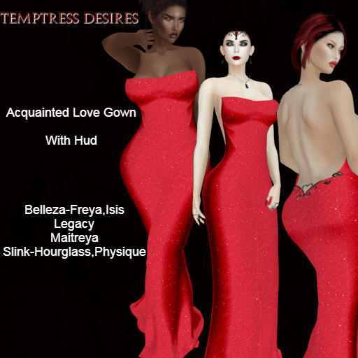 Acquainted Love Gown