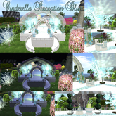 # Cinderella Blue Reception Area with Rezzer and decoration