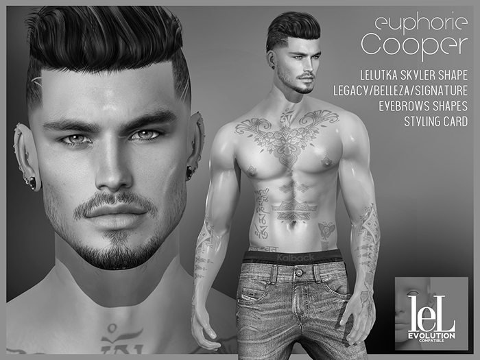 Euphorie - Cooper Shape - Lelutka Evolution Skyler DEMO