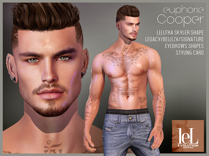Euphorie - Cooper Shape - Lelutka Evolution Skyler