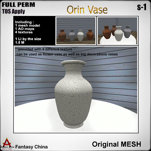 Full Perm Vase