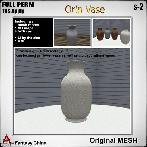 Full Perm Vase