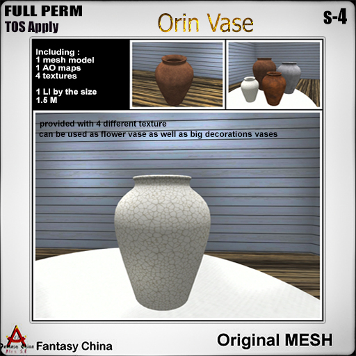 Full Perm Vase