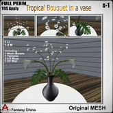 FC- FP Mesh Tropical Bouquet in a vase 