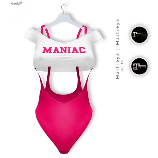 Gawk! Pink Aerobic Body & Shirt | for Maitreya | Maitreya Petite