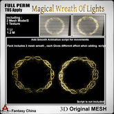 FC- FP Mesh Magical Wreath Of Lights B