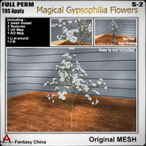 Full Perm Magical Gypsophilia Flowers s-2 