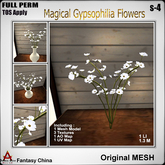 Full Perm Gypsophilia Flowers s-4