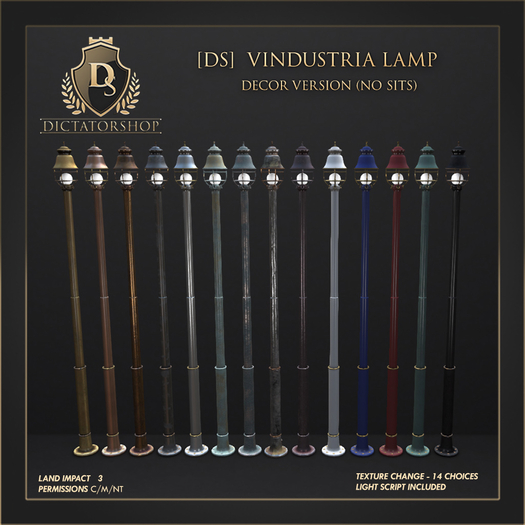 [Ds] VINDUSTRIA Lamp DECOR