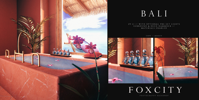 FOXCITY. Photo Booth - Bali (HUD. Wear me)