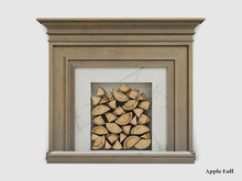 Apple Fall Camille Mantle - Stripped Oak (Box)