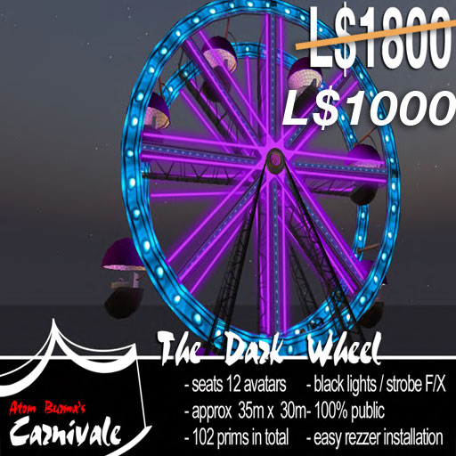 The Dark Wheel - Amusement Park Ride