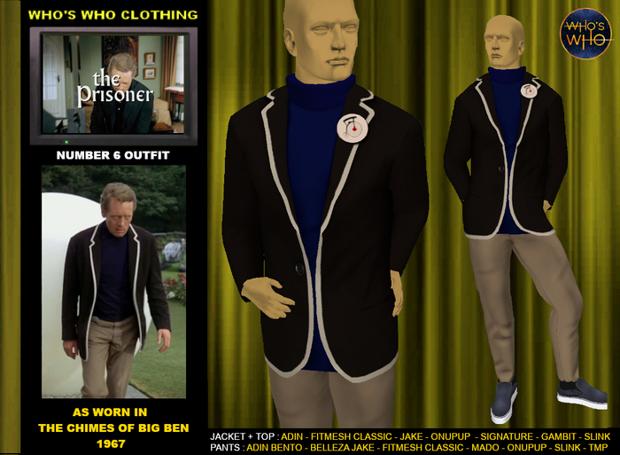 WW Number 6 Outfit (Black)