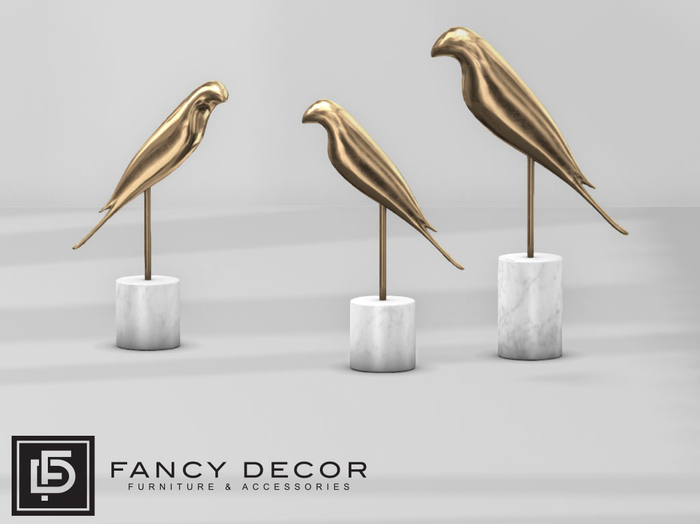 Fancy Decor: Ramona Bird Statues