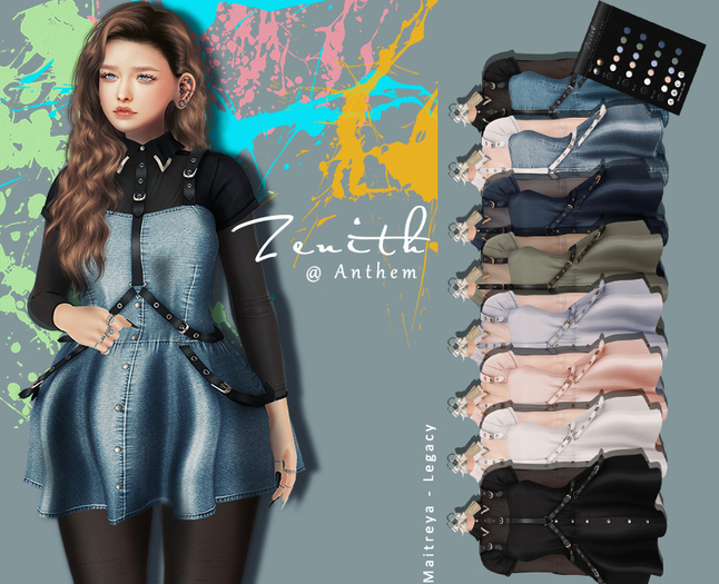 =Zenith=Force Field Harness Dress (ALL)Maitreya/Legacy