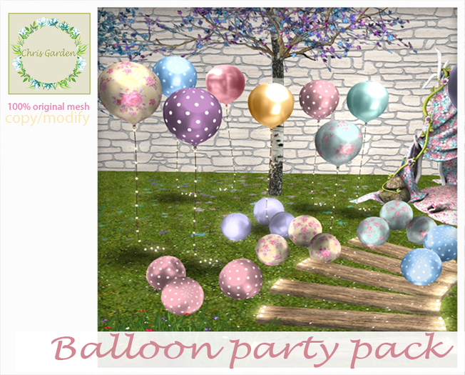 C*Balloon party full colors