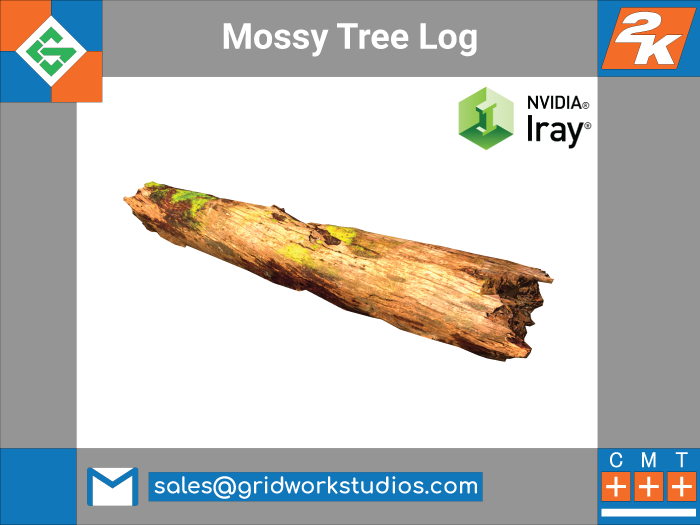 MESH: Mossy Tree Log