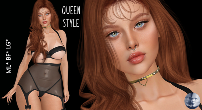 [Queen Style]  Clara Bento Shape (GENUS CLASSIC FACE W001)
