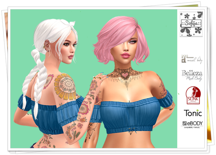 ::Sofija:: Ginger Top - Summer 20.3 (add me)
