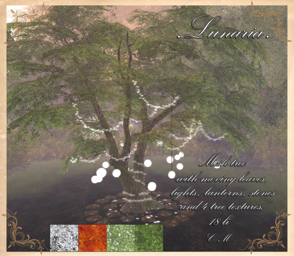 .Lunaria. Lantern Tree 